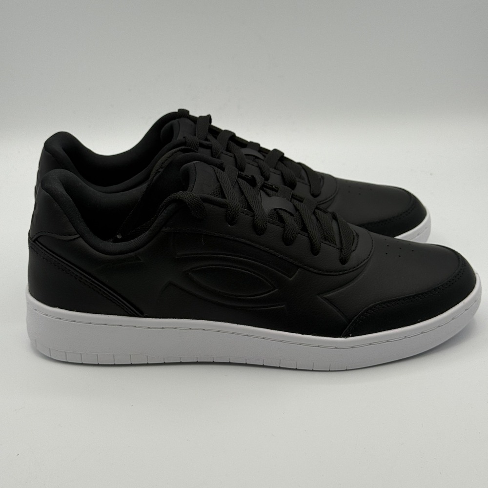 Under Armour UA Tempo Shoes Mens Size 8.5 Black White Casual 6005795-001